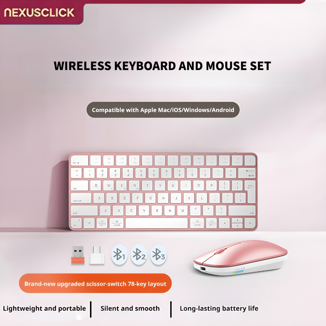 NexusClick Ultra Slim Wireless - огляд і ціна Gaming Keyboard That Is Quiet