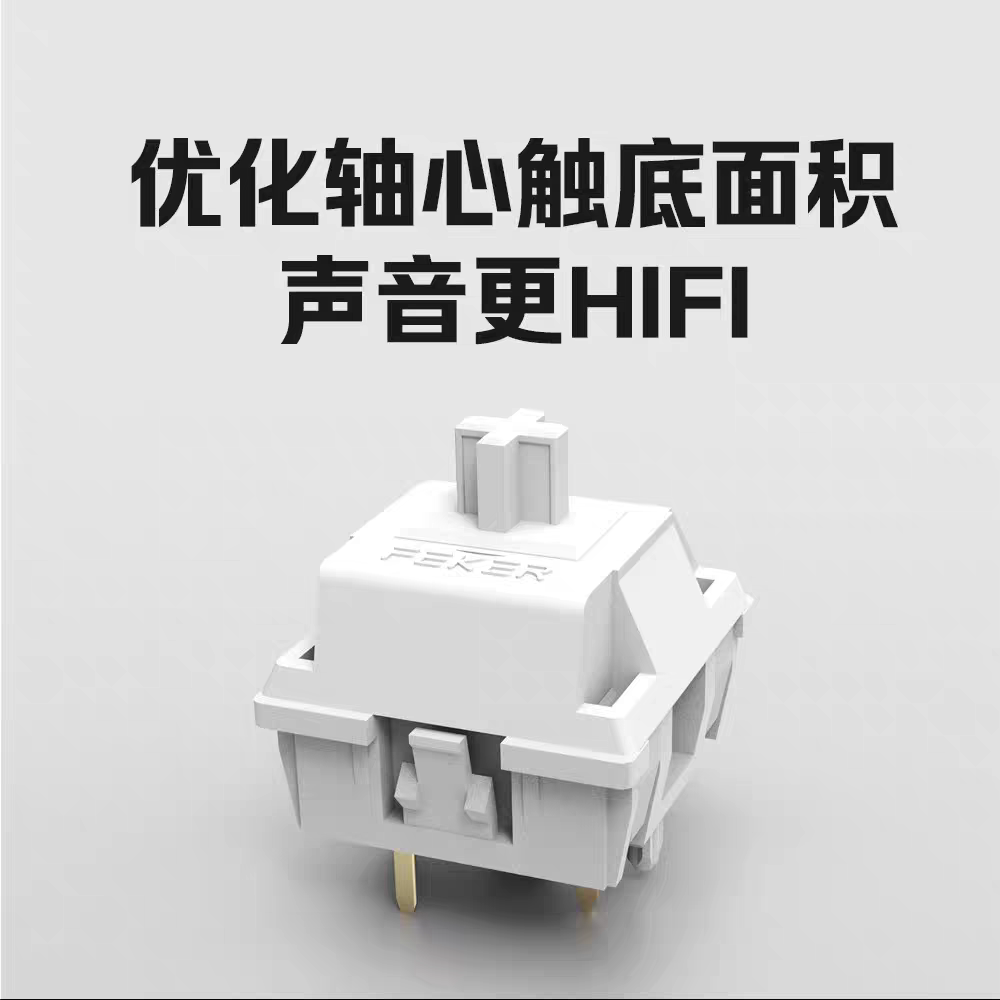 HMX Feker White Marble V3 Hot  - огляд і ціна Gaming Keyboard Mini Mechanical