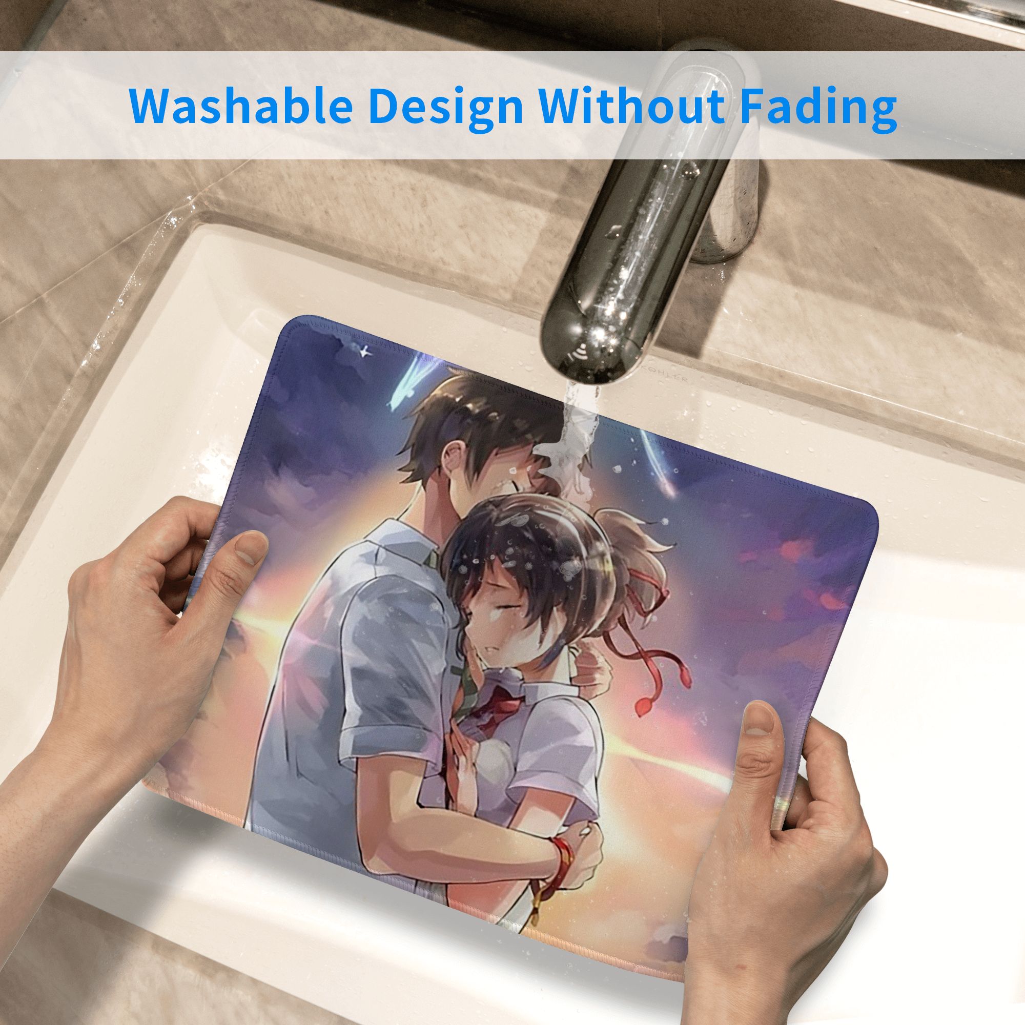 Japanese Anime Your Name Mouse - огляд і ціна Gaming Keyboard Name