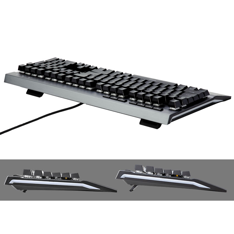 HEXGEARS GK739 Hot Swappable d - огляд і ціна Keyboard Gaming Blue Switch