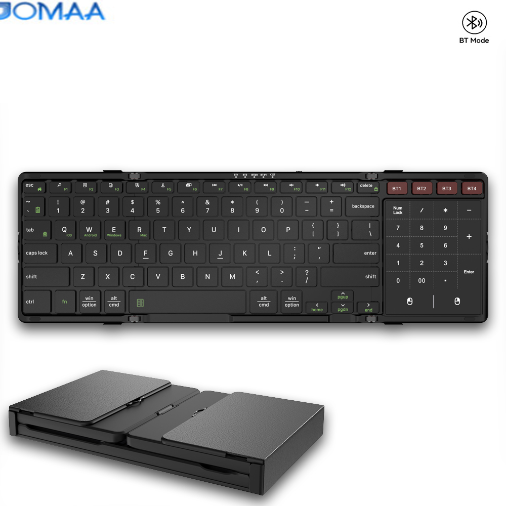JOMAA Foldable Bluetooth Keybo - огляд і ціна Gaming Keyboard Budget
