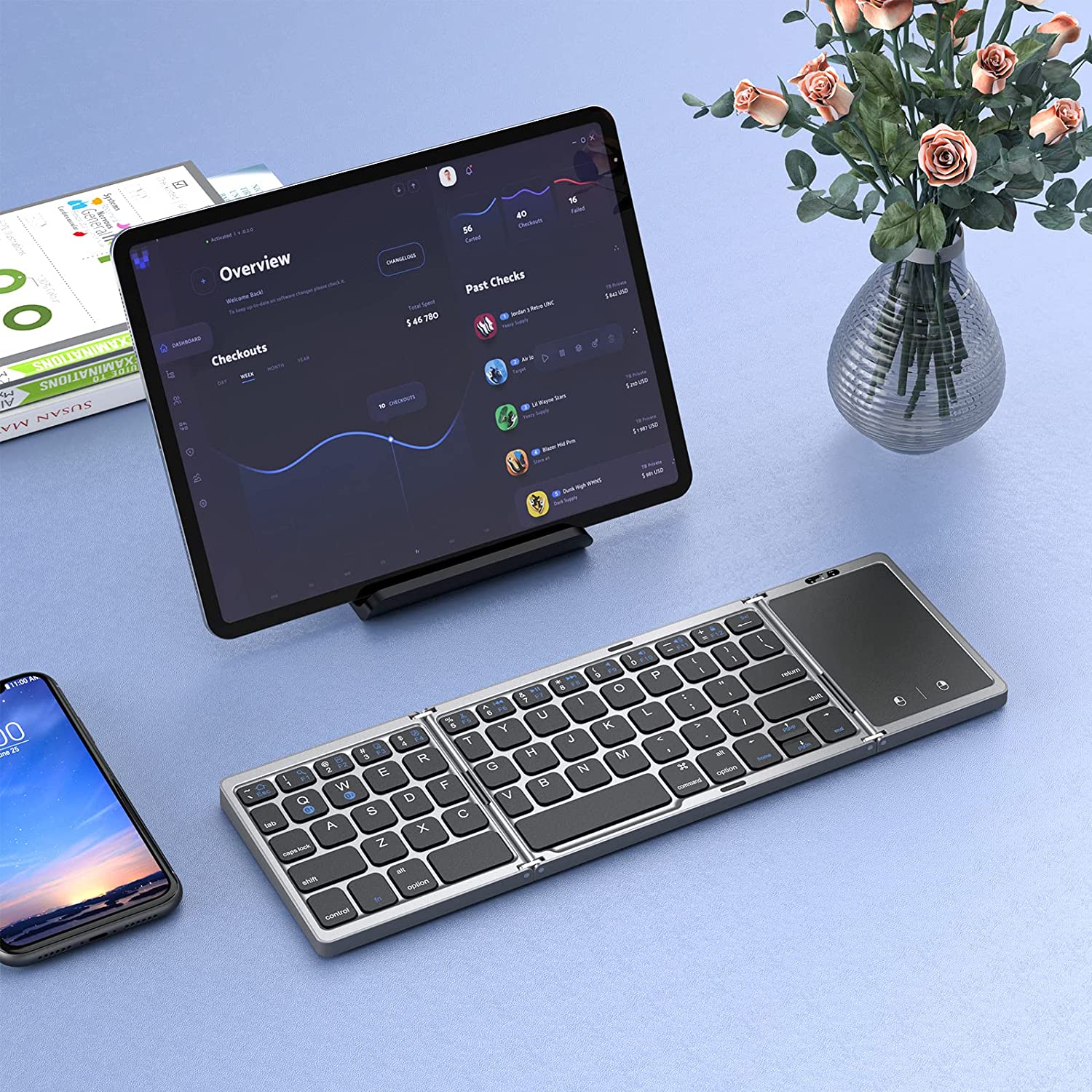 Seenda Foldable Wireless Bluet - огляд і ціна Gaming Keyboard Budget