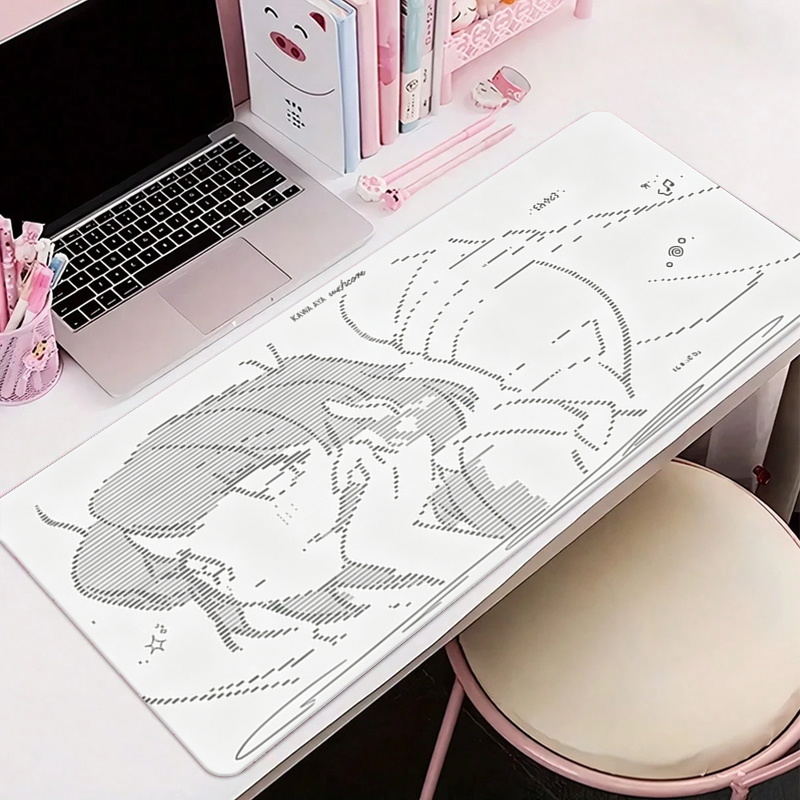 1Pcs Leather Mouse Pad Anime A - огляд і ціна Gaming Keyboard Tactile